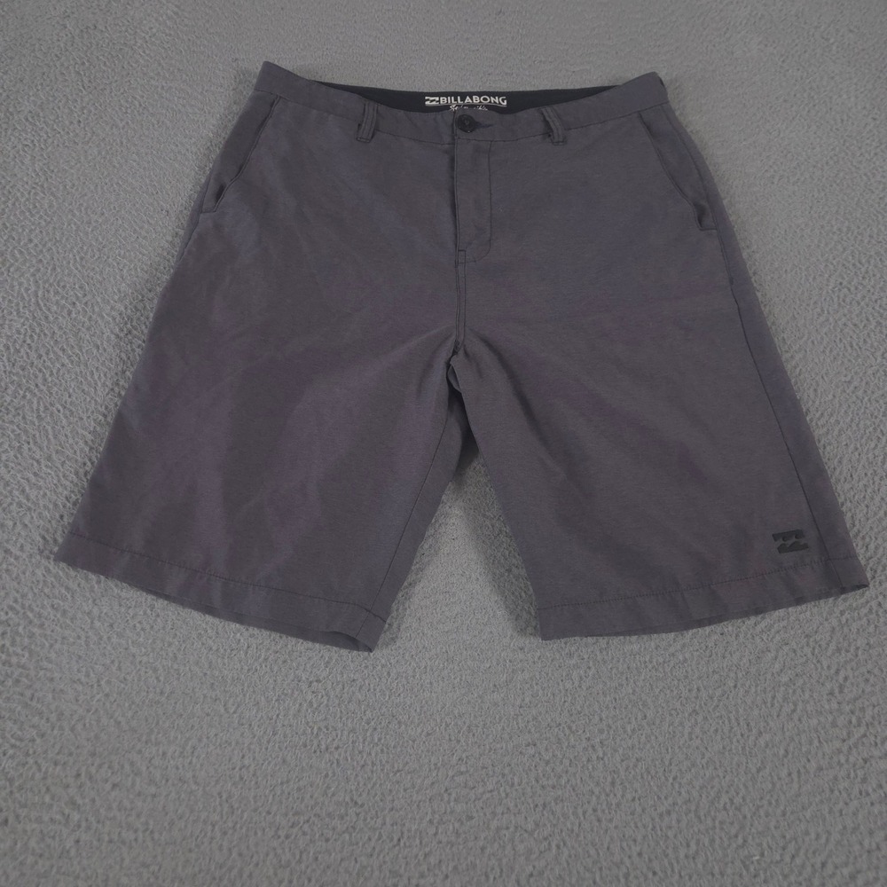 Billabong Shorts Mens 34 Carter Heather Hybrid Submersible Quick Dry Mesh Pocket
